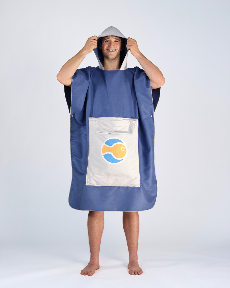 surfish® Poncho – Dark Blue