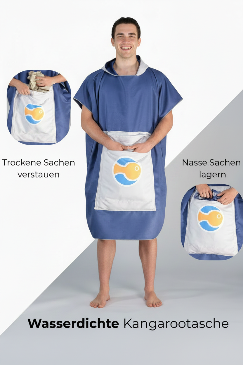 Surfish Poncho – athletische Version